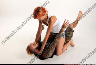 Couple With Edgar Choke Pose